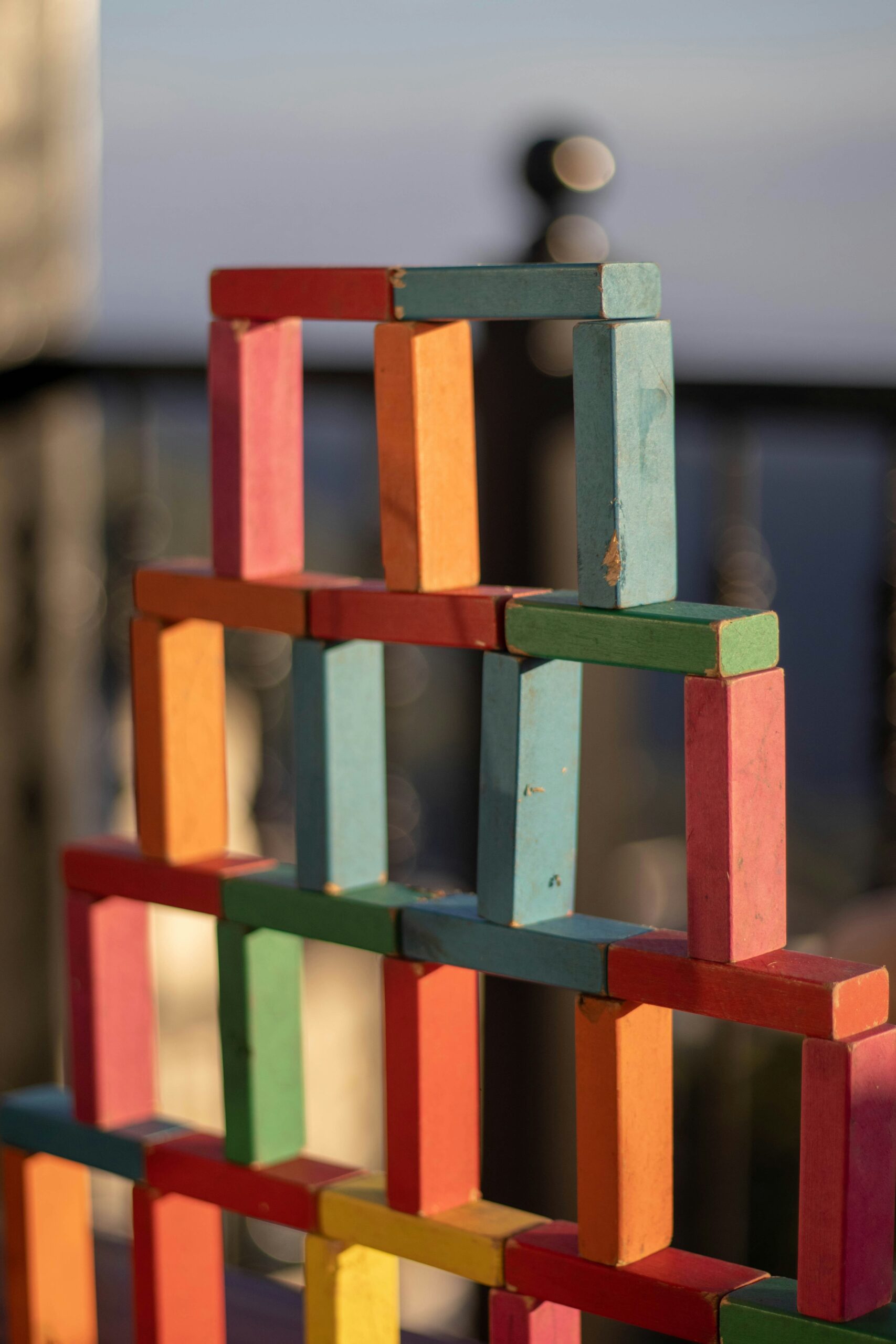 Colorful building blocks